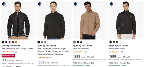 Image of Fort Collins Men's Jacket up to 79% Discount
