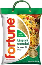 FORTUNE Biryani Special Basmati Rice (Long Grain) (5 kg)