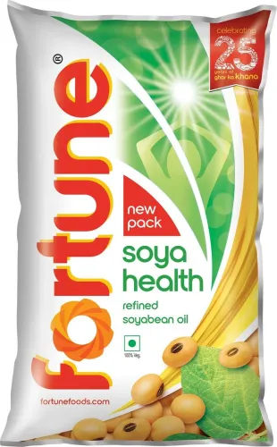 Image of FORTUNE Soya health refined Soyabean Oil Pouch (870 g)