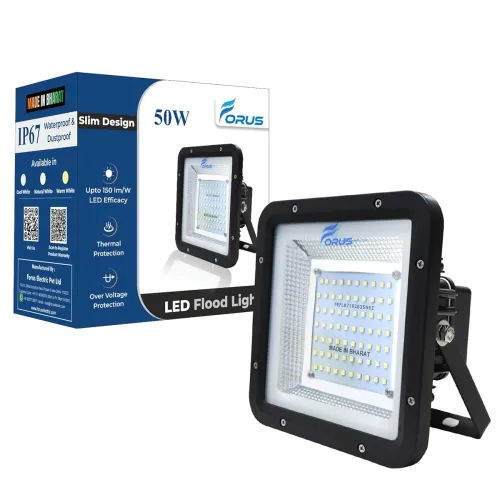 Image of Forus 50W LED Flood Light IP67 Waterproof Outdoor Cool White Focus Lamp