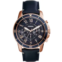 Fossil Analog Blue Dial Mens Watch