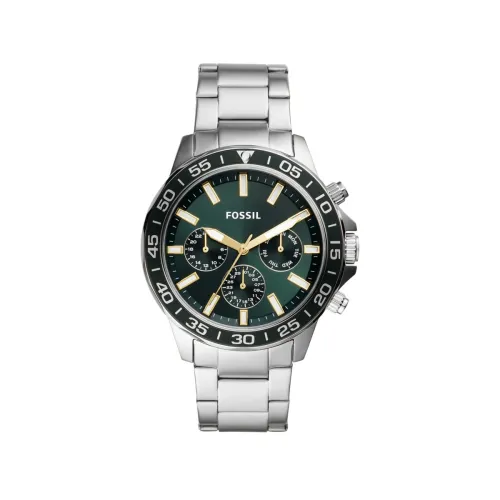 Image of Fossil Bannon Analog Stainless Steel Watch-BQ2492