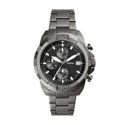 Fossil Bronson Analog Black Dial Watch