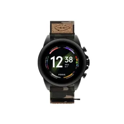 Fossil Gen 6 Digital Black Dial Mens Watch-FTW4063