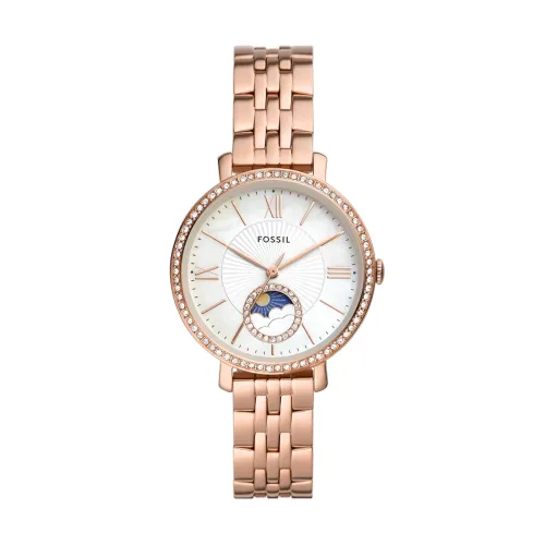 Image of Fossil Jacqueline Analog Mother of Pearl Dial Women's Watch