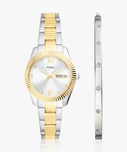 Image of FOSSIL Scarlette Analog Watch - For Women ES5253SET