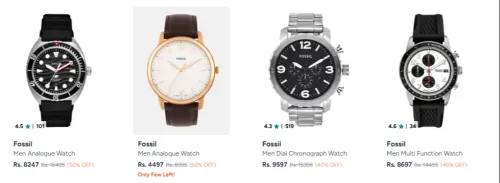 Image of Fossil Watches up to 50% Discount