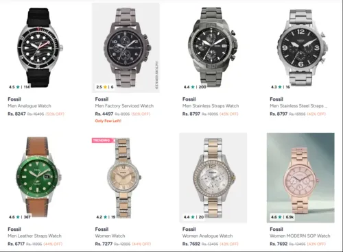 Image of Fossil Watches up to 50% Discount