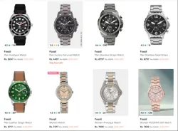 Fossil Watches up to 50% Discount