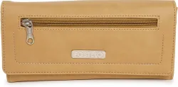FOSTELO  Casual Beige Clutch