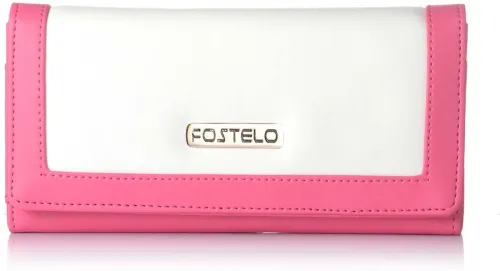 Image of FOSTELO Casual White Clutch - Regular Size