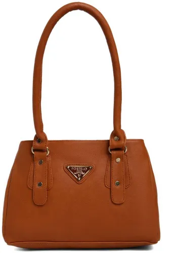 Image of FOSTELO Women Tan Shoulder Bag