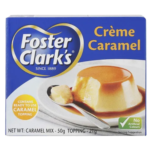 Image of Foster Clarks Creme Caramel Mix and Topping, 71 g