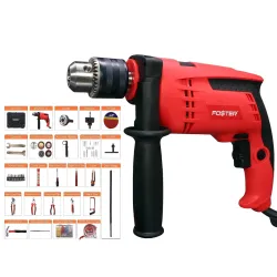 Foster Fk-5513 Pro Reversible Impact Driver Drill Machine 160Pcs Hand Tool Kit
