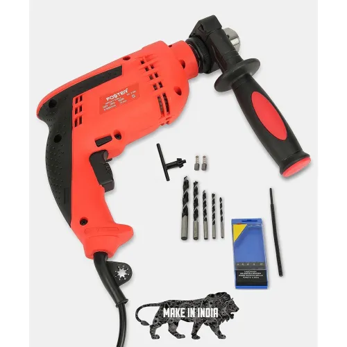 Image of Foster Impact Drill Machine FID-13RE, 650W, Copper Armature, Chuck 13mm, 2800 RPM, 2 mode selector