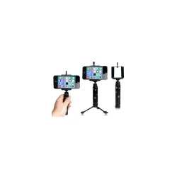 Fotopro EP-2 Aluminum Alloy Retractable Pocket Tripod for Smart Phone & Digital Camera (Silver)