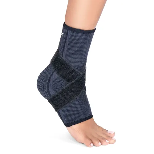 Image of FOVERA Ankle Binder for Ankle Injury Prevention and Protection, Helps in Pain Relief and Recovery, Breathable Nylon Mate