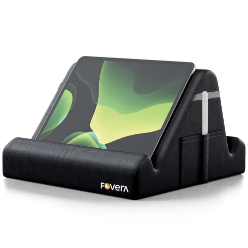 Image of FOVERA Tablet Pillow Stand Soft Multi-Angle Lap Stand for 7-13” Tablets & Phones