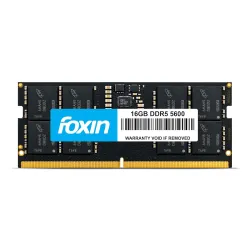 Foxin 16GB DDR5 Laptop RAM 5600MHz | SODIMM - 1.2V Low Voltage | 262-PIN Pin