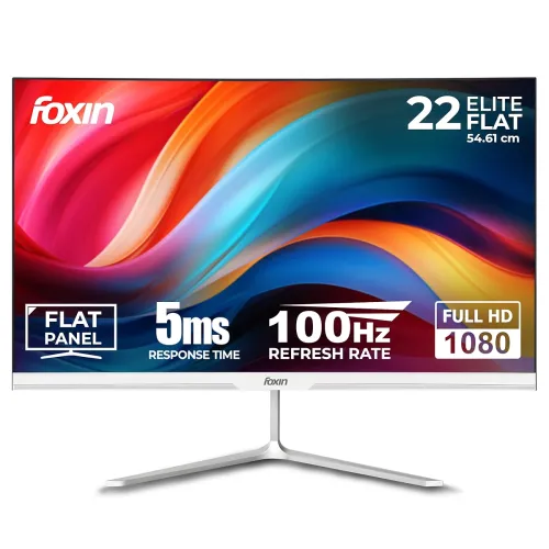Image of Foxin 22 Inch FHD 100Hz Frameless LED Monitor Elite Series