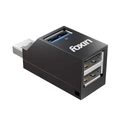 Foxin 3-Port USB Hub Dock