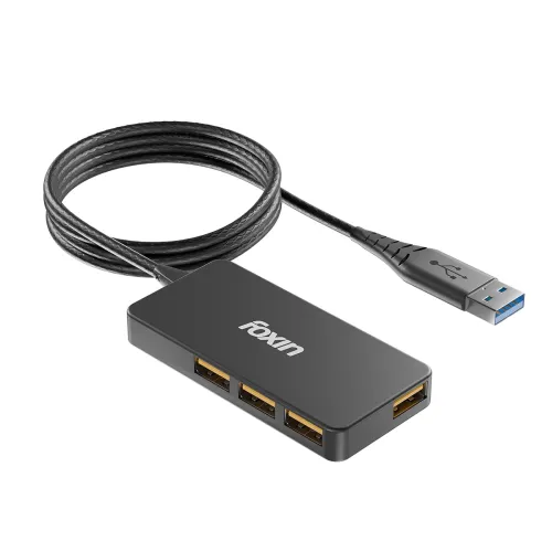 Image of Foxin 4-in-1 USB Hub Ultra Slim 