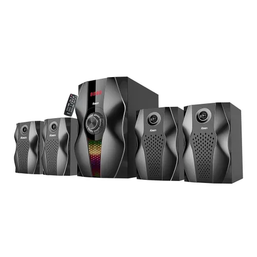 Image of Foxin 95W 4.1 Channel Bluetooth Multimedia Home Theater Speaker System | FM/USB/SD/AUX/TV Support |
