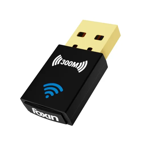 Image of FOXIN NANO 300MBPS WIRELESS USB WIFI ADAPTER FOR PC