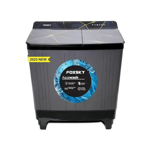 Image of Foxsky 11kg 5 Star Semi-Automatic Top Load Washing Machine 2024 Model