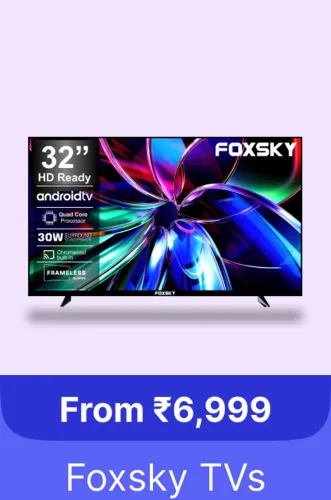 Image of Foxsky (32 inch) HD LED TV @ ₹6699 On FlipKart Big Billion Days Sale 