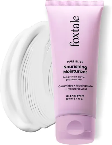 Image of Foxtale Nourishing Ceramide Moisturizer for Dry Skin