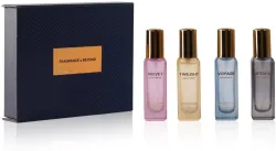 Fragrance & Beyond Perfume Gift Set of 4 for Men and Women - 20 ML Each