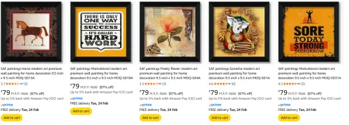 Image of Frame at 87% discount 