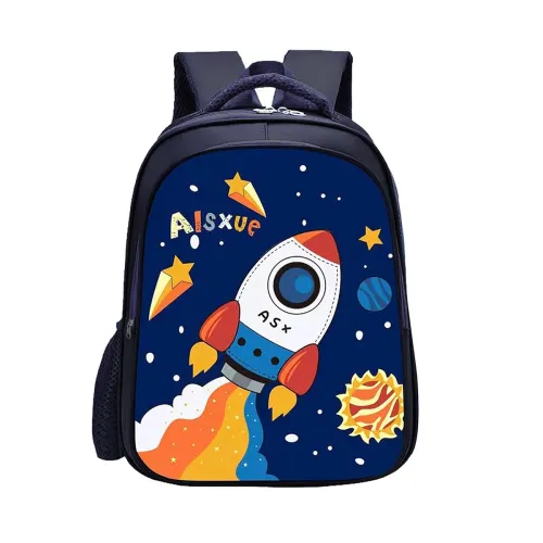 Image of Frantic Printed Tution School Backpack