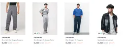 Freakins Men Clothes Minimum 80% Discount