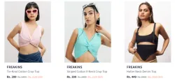Freakins Women Clothes Up to 86% Discount