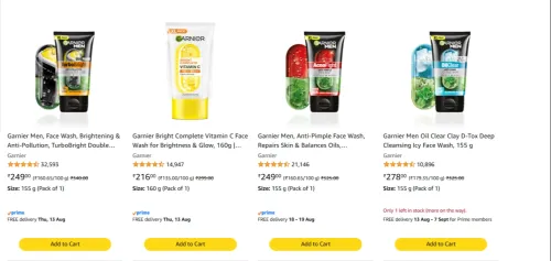 Image of Buy Any Beauty product And Get A Free Garnier Micellar Cleansing Water Trial 50 ml