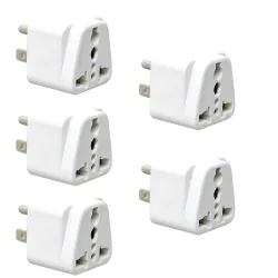 FREE SPIRIT 3-Pin US Conversion Plug Type-B, Heavy-Duty Electrical Adapter for Industrial Use, Durable and Reliable, Easy Installation