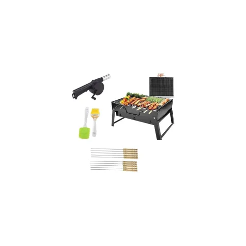 Image of Freeboot FB-3228 Portable Charcoal BBQ Grill Set