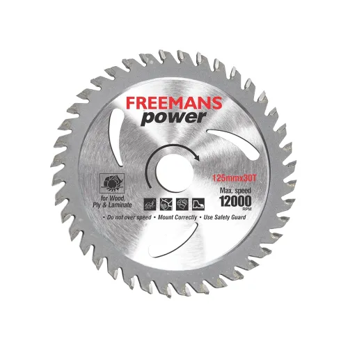 Image of FREEMANS TCT530 Power Circular Saw Blade / Cutting Wheel Use