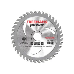 FREEMANS TCT530 Power Circular Saw Blade/Cutting Wheel Use for Wood Cutting || Plywood Cutting || Plastic Cutting, || Laminate Cutting - 5 Inch 125mmx30T (Pack of 20 Pieces)