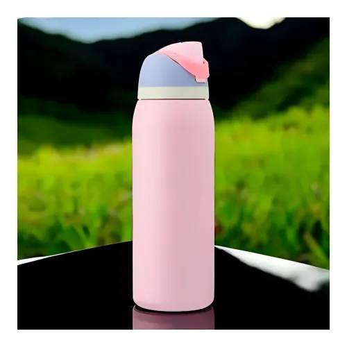 Image of FreeSip Gym Water Bottle with Straw & Chug Lid