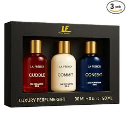 French Best Fragrance For Women Set Of 3,30Ml Each