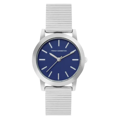 Image of French Connection 3 Hands Blue Dial Round Analog Watch