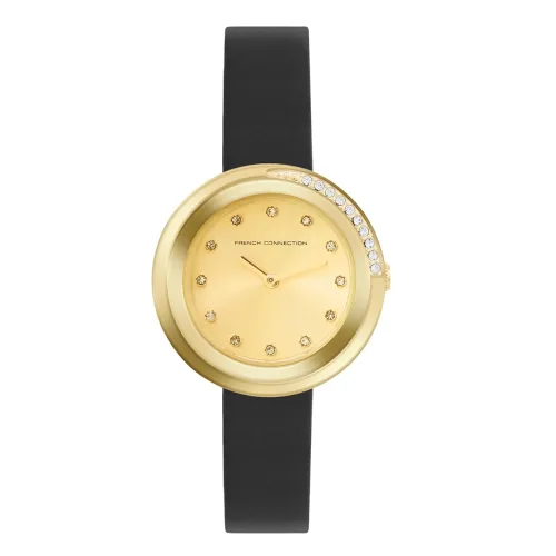 Image of French Connection Analog Beige Dial Women's Watch-FCO1BL