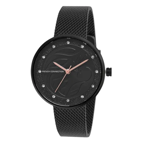 Image of French Connection Analog Black Dial Women's Watch