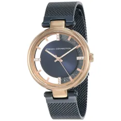 French Connection Analog Blue Dial Womens Watch