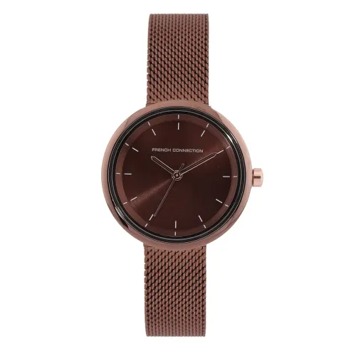 Image of French Connection Analog Brown Dial Women's Watch-FCN00036B