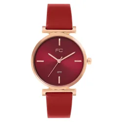 French Connection Spring-Summer 2023 Analog Maroon Dial Womens Watch-FCN00087G