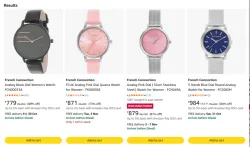 French Connection Analog Dial Womens Watch at minimum 75% Discount